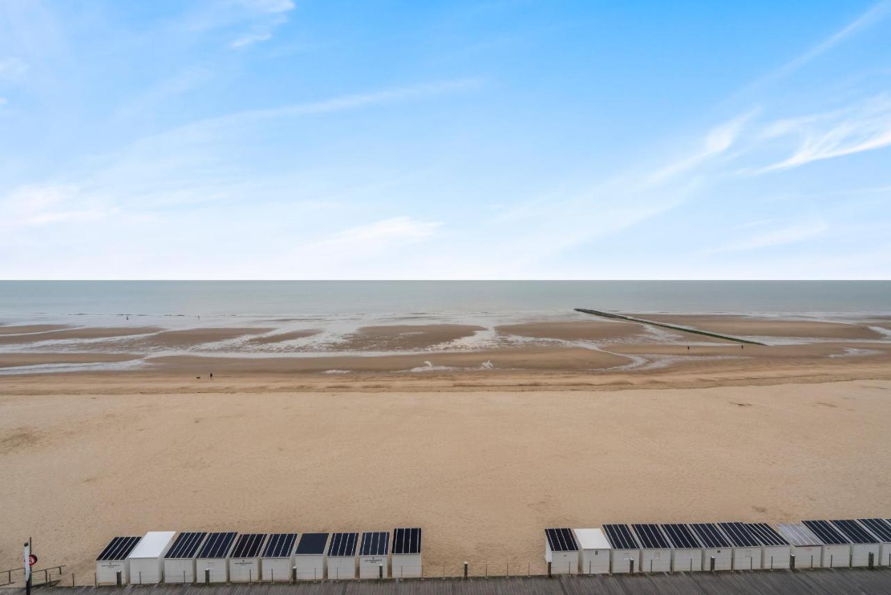 Apartamento Zonnig Familie App Op Zeedijk Met Zeezicht Voor 6P Ostende Exterior foto